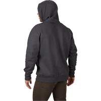 Heavy-Duty Pullover Hoodie, Men's, Small, Grey Planification Entrepots Molloy