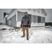 Blouson imperm&eacute;able Hydrobreak, Hommes, 3T-Grand, Gris Planification Entrepots Molloy