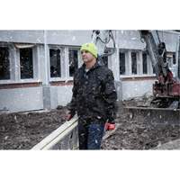 Tuque &agrave; revers haute visibilit&eacute;, Taille unique, Vert Planification Entrepots Molloy