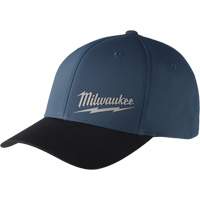 Casquette ajust&eacute;e Workskin, Bleu, Poly-coton Planification Entrepots Molloy