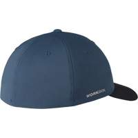 Casquette ajust&eacute;e Workskin, Bleu, Poly-coton Planification Entrepots Molloy