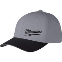 Casquette ajust&eacute;e Workskin, Gris, Poly-coton Planification Entrepots Molloy