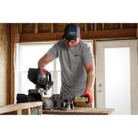 Hybrid Work Tee Shirt, Men's, Small, Grey Planification Entrepots Molloy