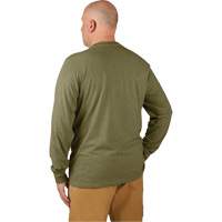 Hybrid Work Tee Shirt, Men's, Small, Green Planification Entrepots Molloy