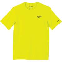 Workskin Lightweight High Visibility Shirt, Men's, Small, Yellow Planification Entrepots Molloy