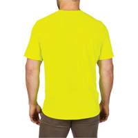 Workskin Lightweight High Visibility Shirt, Men's, Small, Yellow Planification Entrepots Molloy