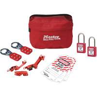 Basic Lockout Kit with Zenex Thermoplastic Locks, Electrical Kit, 11 Components Planification Entrepots Molloy
