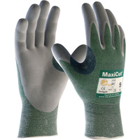 ATG MaxiCut&reg; Engineered Yarn Cut Resistant Gloves, Size Large, 15 Gauge, Nitrile Coated, Engineered Yarn Shell, ASTM ANSI Level A2/EN 388 Level 3/EN 388 Level B Planification Entrepots Molloy