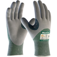 ATG MaxiCut&reg; Engineered Yarn Cut Resistant Gloves, Size Large, 15 Gauge, Nitrile Coated, Engineered Yarn Shell, ASTM ANSI Level A2/EN 388 Level 3/EN 388 Level B Planification Entrepots Molloy
