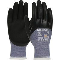 ATG MaxiCut&reg; Oil Cut-Resistant Gloves, Size Large, 15 Gauge, Nitrile Coated, Engineered Yarn Shell, ASTM ANSI Level A3/EN 388 Level 4/EN 388 Level C Planification Entrepots Molloy