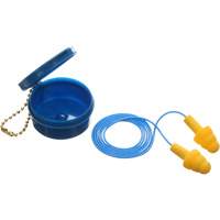 E-A-R Ultrafit Premolded Earplugs, Corded, Pair - Plastic Case, 25 dB NRR, One-Size Planification Entrepots Molloy