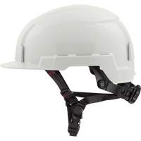 Casque &agrave; bordure avant avec support &agrave; lampe de poche Bolt, Suspension Rochet Planification Entrepots Molloy