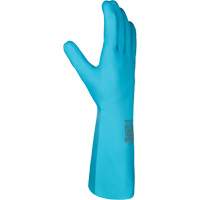 Flextril Chemical Gloves, Size 7, 12.5" L, Nitrile, Nylon Inner Lining Planification Entrepots Molloy