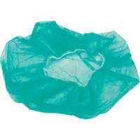 Bonnets bouffants, Polypropyl&egrave;ne, 21", Vert Planification Entrepots Molloy