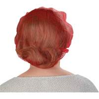 Bonnets bouffants, Polypropyl&egrave;ne, 21", Rouge Planification Entrepots Molloy