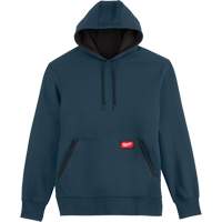 Midweight Pullover Hoodie, Men's, Small, Blue Planification Entrepots Molloy