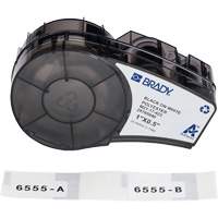 Harsh Environment Multi-Purpose Labels with Ribbon, Black Planification Entrepots Molloy