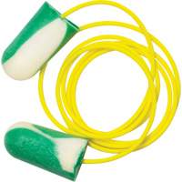 Bouchons d'oreilles biosourc&eacute;s Mega Bullet BioSoft, Vrac - Boîte, Avec cordon Planification Entrepots Molloy