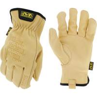 Driver's Work Gloves, 8, Grain Cowhide Palm Planification Entrepots Molloy