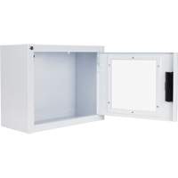 Standard Compact AED Cabinet with Alarm, Philips/Defibtech/Heartsine For, Non-Medical Planification Entrepots Molloy