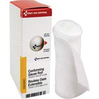 Recharge de bandage en gaze &eacute;tirable et conforme SmartCompliance, Rouleau, 6' lo x 3" la, St&eacute;rile, Dispositif m&eacute;dical Classe 1 Planification Entrepots Molloy