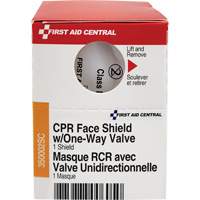 SmartCompliance<sup>®</sup> Refill CPR Faceshield with One-Way Valve, Single Use Faceshield, Class 2 SHC034 | Planification Entrepots Molloy