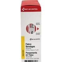 SmartCompliance&reg; Refill Adhesive Bandages, Rectangular/Square, 3", Fabric, Non-Sterile Planification Entrepots Molloy