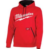 Midweight Pullover Hoodie with Milwaukee&reg; Logo, Men's, Small, Red Planification Entrepots Molloy