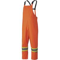 5608 Combinaison de pluie imperm&eacute;able 210D, Polyester/PVC, Petit, Orange haute visibilit&eacute; Planification Entrepots Molloy
