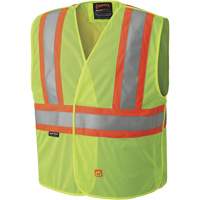 6916A Veste de s&eacute;curit&eacute; ignifug&eacute;e, Jaune lime haute visibilit&eacute;, Moyen/Petit, Polyester Planification Entrepots Molloy
