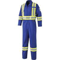 7704 FR-Tech&reg; High-Visibility Coveralls, Size 42, Royal Blue, 10 cal/cm²/9.7 cal/cm² Planification Entrepots Molloy