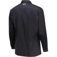 7742 FR-Tech&reg; Flame-Resistant Safety Shirt, Small, Navy Blue Planification Entrepots Molloy