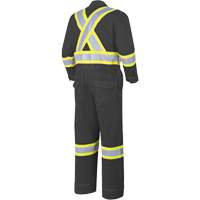 7702BKT FR-Tech&reg; Arc-Rated Coverall, Size 40 (Tall), Black, 10 cal/cm² Planification Entrepots Molloy
