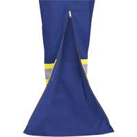 7706 Combinaison ignifuge FR-Tech avec fermetures &agrave; glissi&egrave;re aux jambes, Taille 36, Bleu royal, 9,7 cal/cm² Planification Entrepots Molloy
