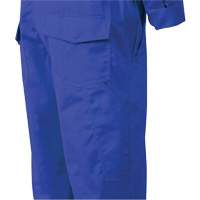 7706T Combinaison ignifuge FR-Tech avec fermetures &agrave; glissi&egrave;re aux jambes, Taille 40 (grand taille), Bleu royal, 9,7 cal/cm² Planification Entrepots Molloy