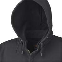 337 Flame-Resistant Zip Style Hoodie, Men's, X-Small, Black, 22 cal/cm² Planification Entrepots Molloy