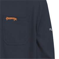 339SFA Flame-Resistant Long-Sleeved Safety Shirt, Small, High Visibility Orange Planification Entrepots Molloy