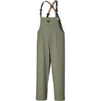 D7020 Dry King&reg; Stretch Bib Pants, X-Small, Polyurethane, Green Planification Entrepots Molloy