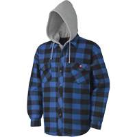 415SS Quilted Hooded Shirt, Men's, Small, Multi-Colour Planification Entrepots Molloy