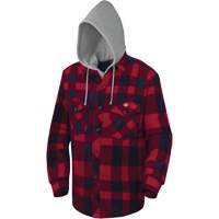 415RB Quilted Hooded Shirt, Men's, Small, Multi-Colour Planification Entrepots Molloy