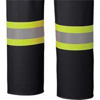 5895BK Flame-Resistant Waterproof Stretch Bib Pants, X-Small, Black Planification Entrepots Molloy