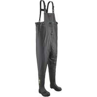 1043 Chest Waders, 10, Steel Toe Planification Entrepots Molloy