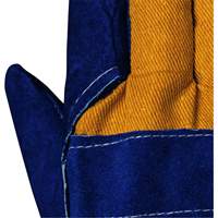 630 Gants d'appareilleur isol&eacute;s bleus, Taille unique, Paume en Cuir de vache refendu, Doublure en Boa Planification Entrepots Molloy