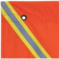 Flag with Reflective Tape, Polyester SHE794 | Planification Entrepots Molloy