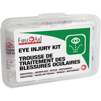 Ensemble pour les lésions oculaires, Boîte en plastique SHE882 | Planification Entrepots Molloy
