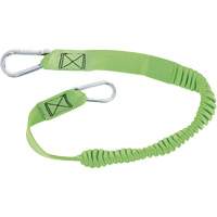 Tool Tether Harness Lanyard, Fixed Length, Dual Carabiner SHE944 | Planification Entrepots Molloy