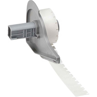 Harsh Environment Multi-Purpose Labels, Polyester, 0.35" L x 0.2" H, Black on Clear Planification Entrepots Molloy