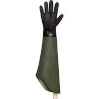 Gants r&eacute;sistants aux produits chimiques Chemstop, PVC, Doublure en Ouat&eacute;e Planification Entrepots Molloy