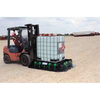 Berme Ultra-Containment Berm, Capacit&eacute; 179 gal. US, 4' la x 6' lo x 12" h, Paroi &agrave; piquets Planification Entrepots Molloy