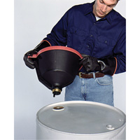 Ultra-Drum Funnel<sup>MD</sup> anti-éclaboussures/grand SHF425 | Planification Entrepots Molloy